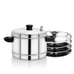 Prestige Stainless Steel Idli Cooker (4 plates)