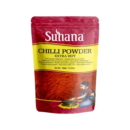 Suhana Extra Hot Chilli Powder - 100gm