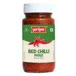 Priya Red Chilli Pickle Without Garlic
