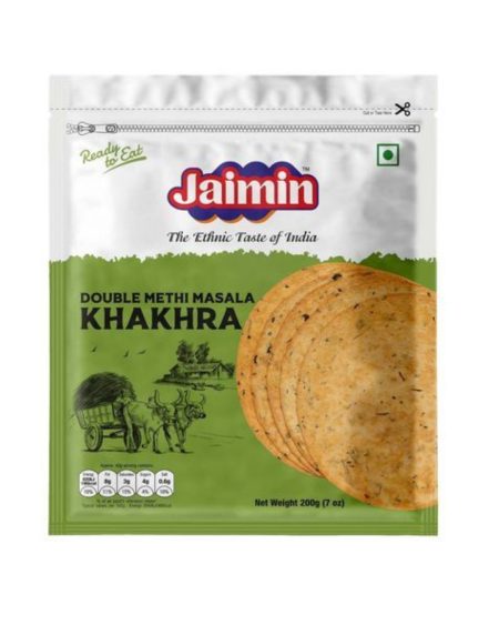 Jaimin Double Methi Masala Khakhra - 200gm