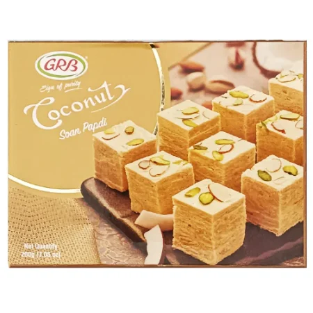 GRB Coconut Soan Papdi 200 Gms