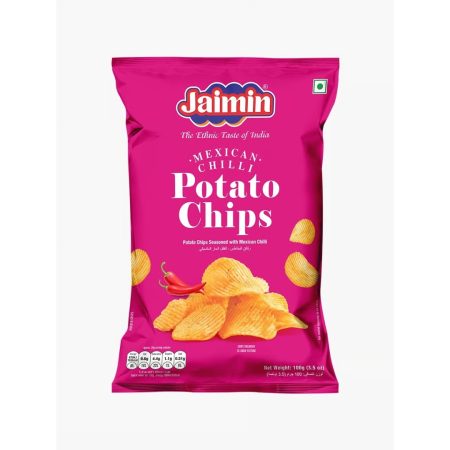 Jaimin Potato Chips Mexican Chilli - 100G