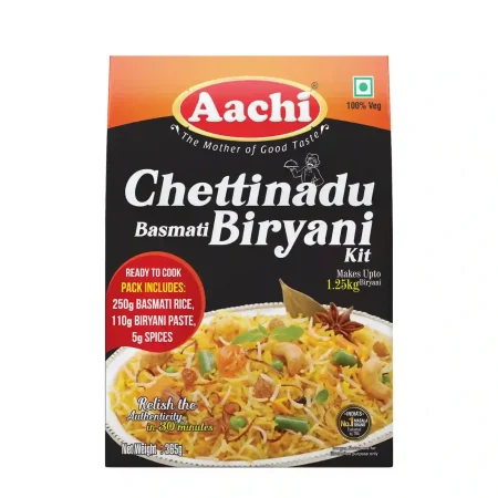 Aachi Chettinadu Basmati Biryani kit – 365 g