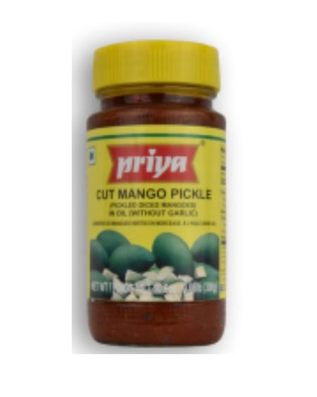 Priya cut mango pickle without garlic 300G