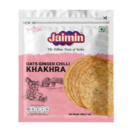 Jaimin Oats Ginger chilli khakhra 200 g