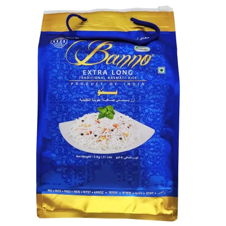 Banno Basmati Rice Extra Long 5Kg