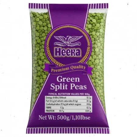 Heera Green split peas 500 g
