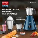 Prestige Grace 750W Mixer Grinder-3Jar