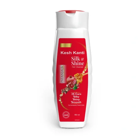 Patanjali Kesh Kanti Hair Cleanser Silk &Shine 180ml