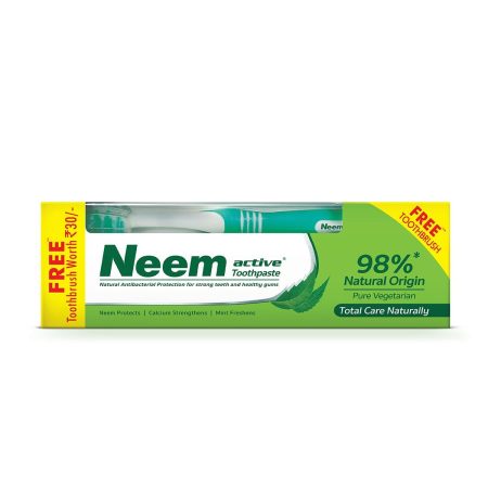 Neem Active Toothpaste 200 g (Free Toothbrush)