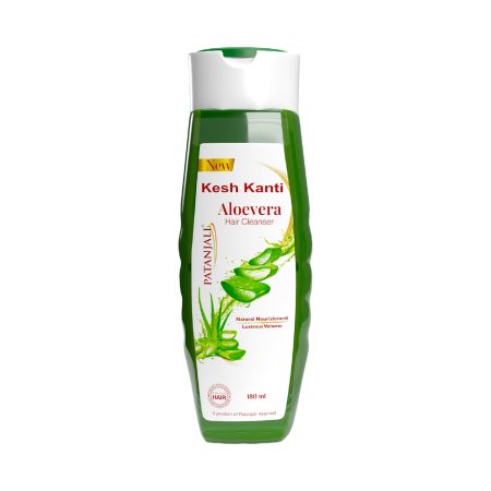 Patanjali Kesh Kanti Aloevera Hair Cleanser 180ML