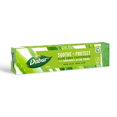 Dabur Aloe Vera Toothpaste With Organic Aloe Vera 100ml