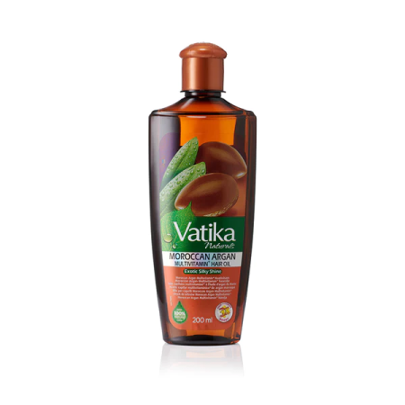 Vatika Natural's Moroccan Argan Multivitamin Hair Oil 200ml