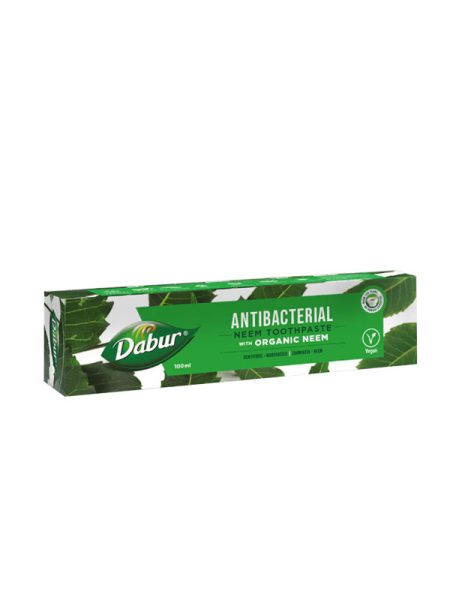 Dabur Antibacterial Organic Neem Toothpaste 100ml