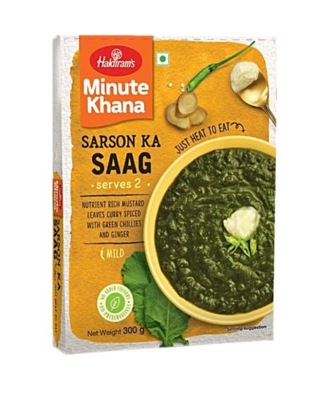 Haldiram's Minute khana Sarson ka saag 300 g