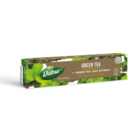 Dabur Toothpaste - Green Tea Leaf Extract 100g