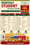 Student Grocery Combo One Person