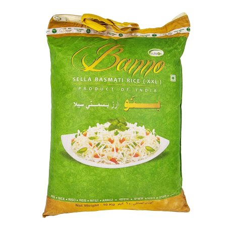 Banno Sella Parboiled Basmati Rice 10kg