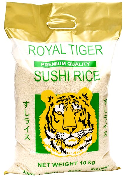 Royal Tiger Premium Sushi Rice – 10kg