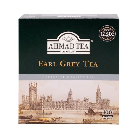 Ahmad Black Earl Gray Tea 100 bags