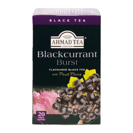 Ahmad Tea Blackcurrant Burst Black Tea 20 teabags