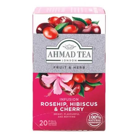 Ahmad Tea Hibiscus & Cherry 20tea bags