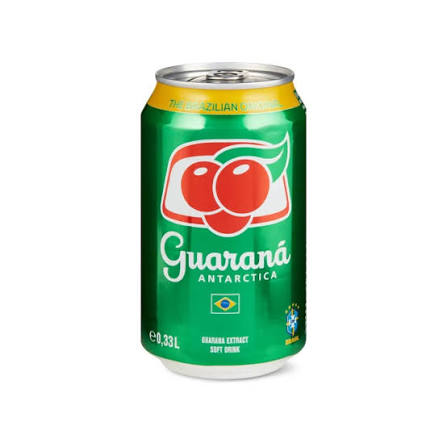 Guarana Antarctica Extract Soft Drink 0.33L