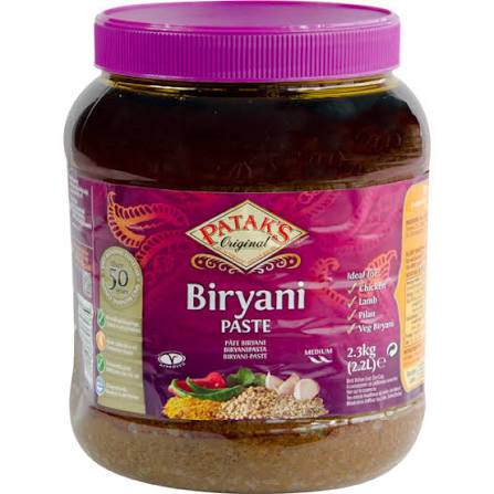 Patak's Biryani Paste 2.3kg