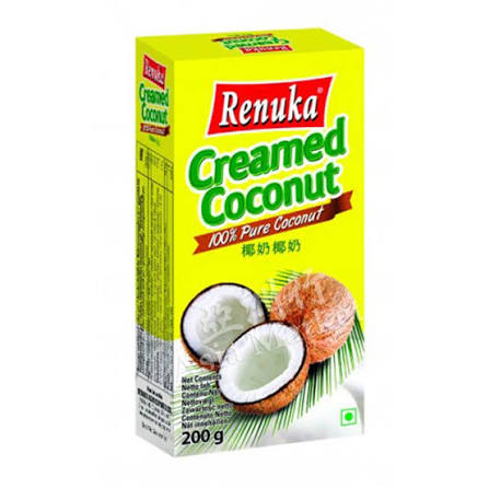 Renuka Organic Creamed Coconut Paste 200g
