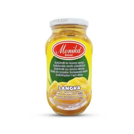 Monika Sweet Jackfruit Langka In Syrup 340g