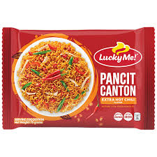 Lucky Me Instant Pancit Canton Hot Chili Flavor 60g